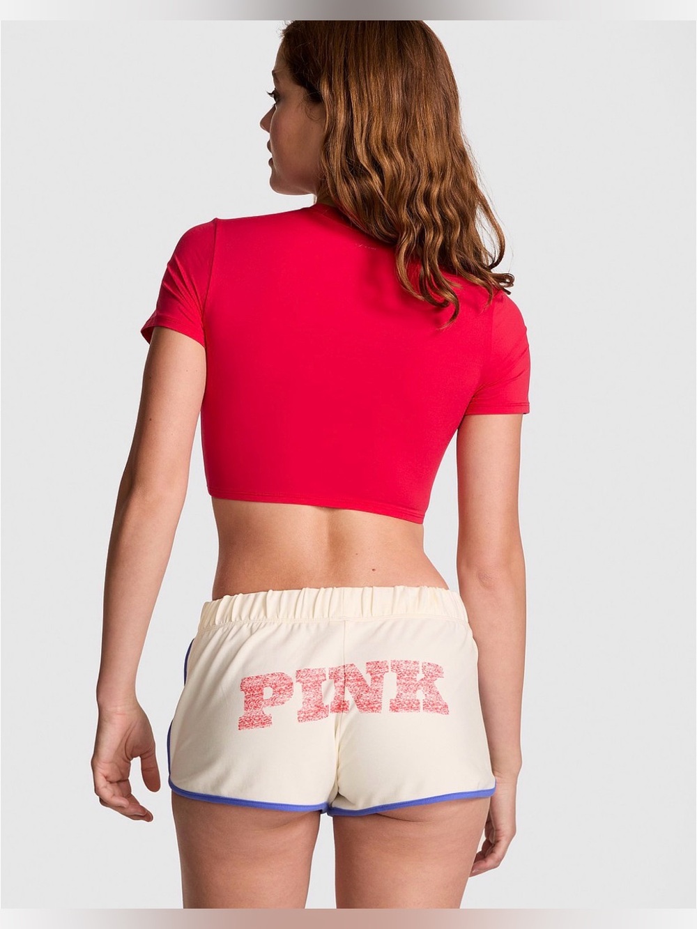 VS PINK Soft Modal Micro Shorts-Winter White-Large NWT🔥